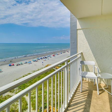 Cozy Coastal Condo With Airy Oceanfront Balcony Миртл-Бич Экстерьер фото